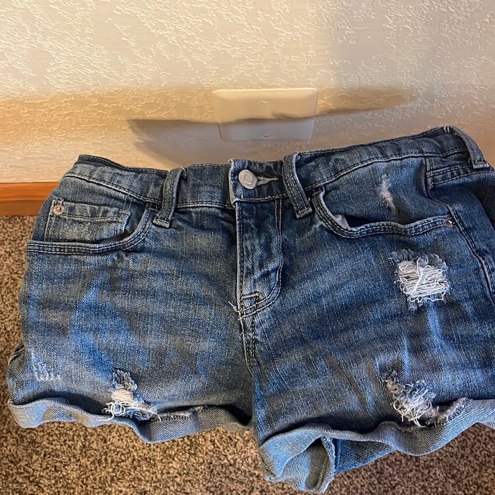 OLD NAVY boyfriend shorts size 0